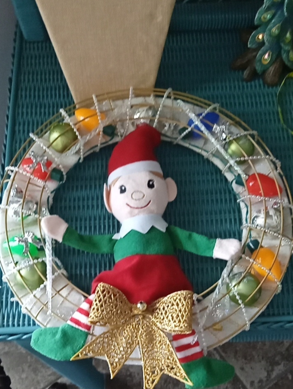 Christmas Elf Wreath